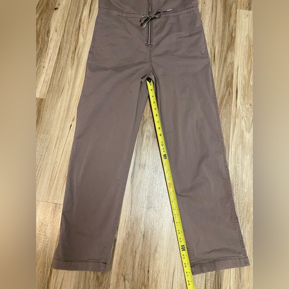 PISTOLA JORDAN UTILITY JUMPSUIT ZIP TIE WAIST COCOA BROWN WOMENS SZ XS EUC - Picture 5 of 15